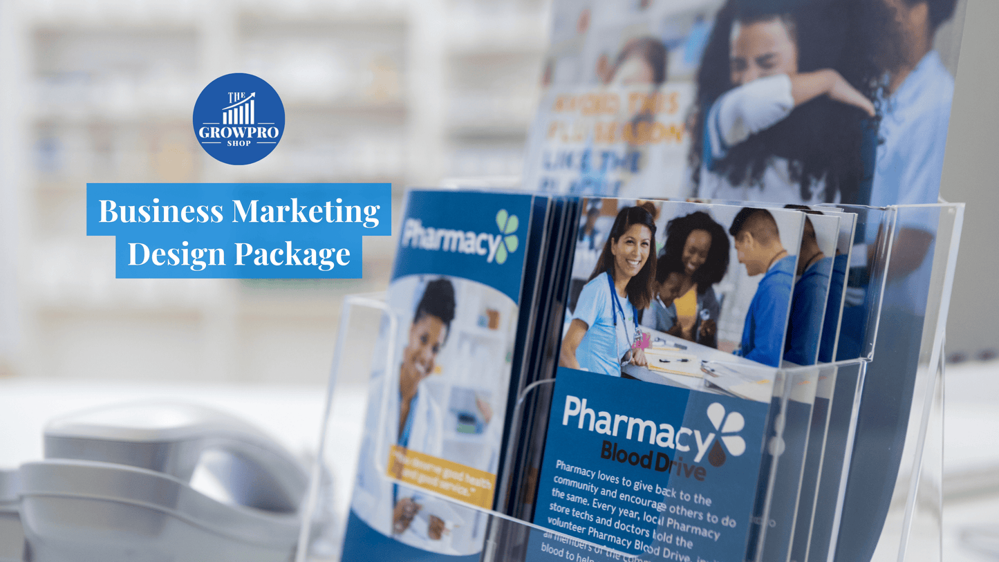 Business Marketing Design Package - The GrowPro Shop