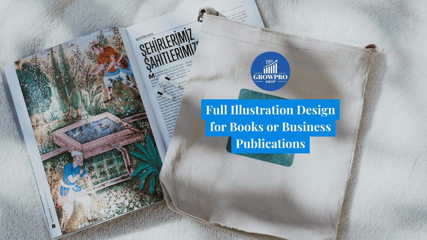 Specialty Design Services – Custom Illustration - The GrowPro Shop