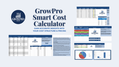 Smart Cost Calculator for Small Business Owners & Startups - The GrowPro Shop