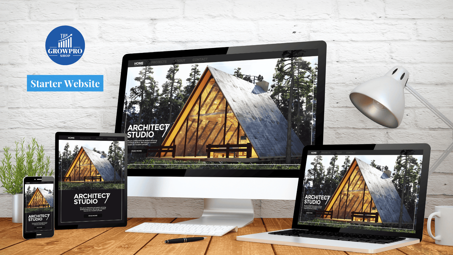 Professional Website Creation (Business Service) - The GrowPro Shop